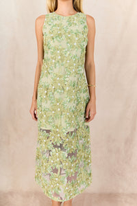 Endless Rose | Green Lace Maxi