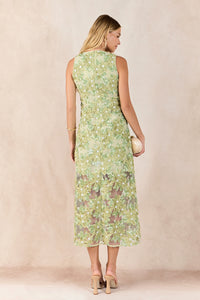 Endless Rose | Green Lace Maxi