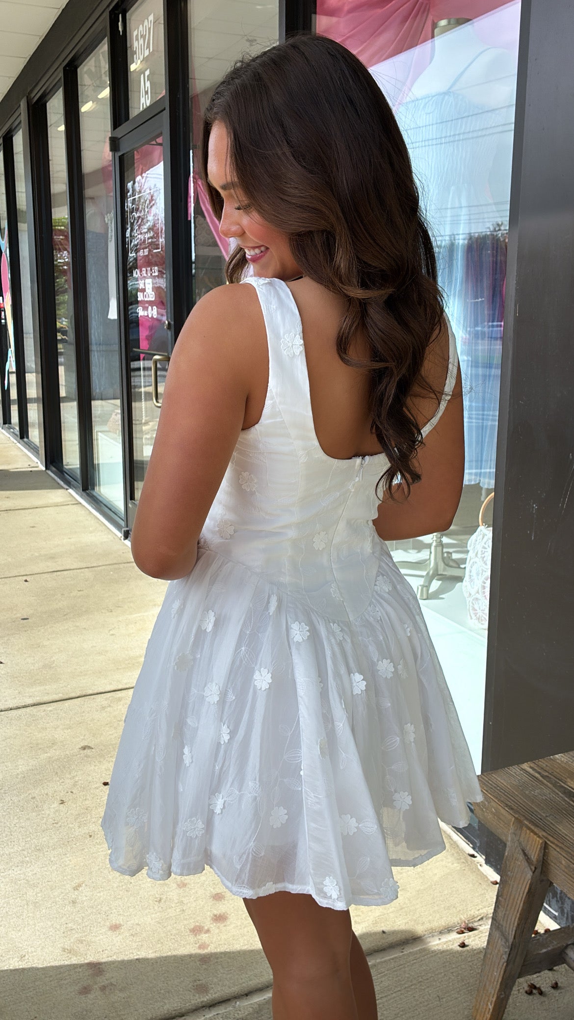 ASTR | Reina Dress in White