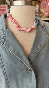 Customizable Gameday Blue and Red Scarves