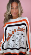 Queen of Sparkles Trick Or Treat Long Sleeve Top (1 XS)