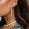 Sheila Fajl Siler Diamond Dangle Earrings