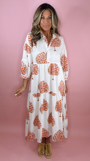 Uncle Frank Confetti Trees Dress