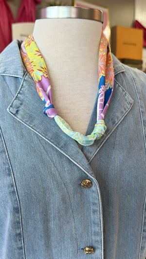 Customizable Pink Tone Scarves