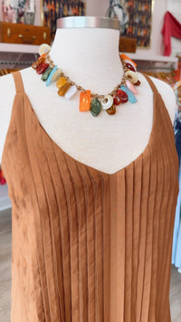 Western Beaded Collar Necklace