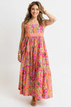 Karlie Toucan Floral Maxi Dress