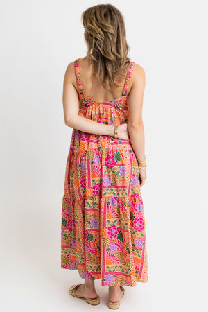 Karlie Toucan Floral Maxi Dress