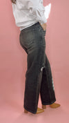 KUT Jodi Wide Leg in Black Denim (1 SIZE 6)