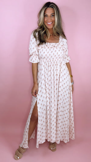 Nora Lee Birdie Dress in French Rose