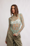 Free People Mermaid Tail Lady Lux Layering Top