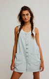 Free People You've Got The Love Denim Romper