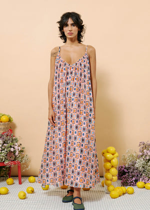 FRNCH Penial Printed Maxi Dress