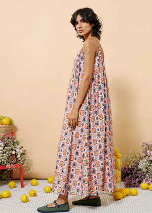 FRNCH Penial Printed Maxi Dress