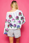 Queen of Sparkles Hydrangea Cardigan