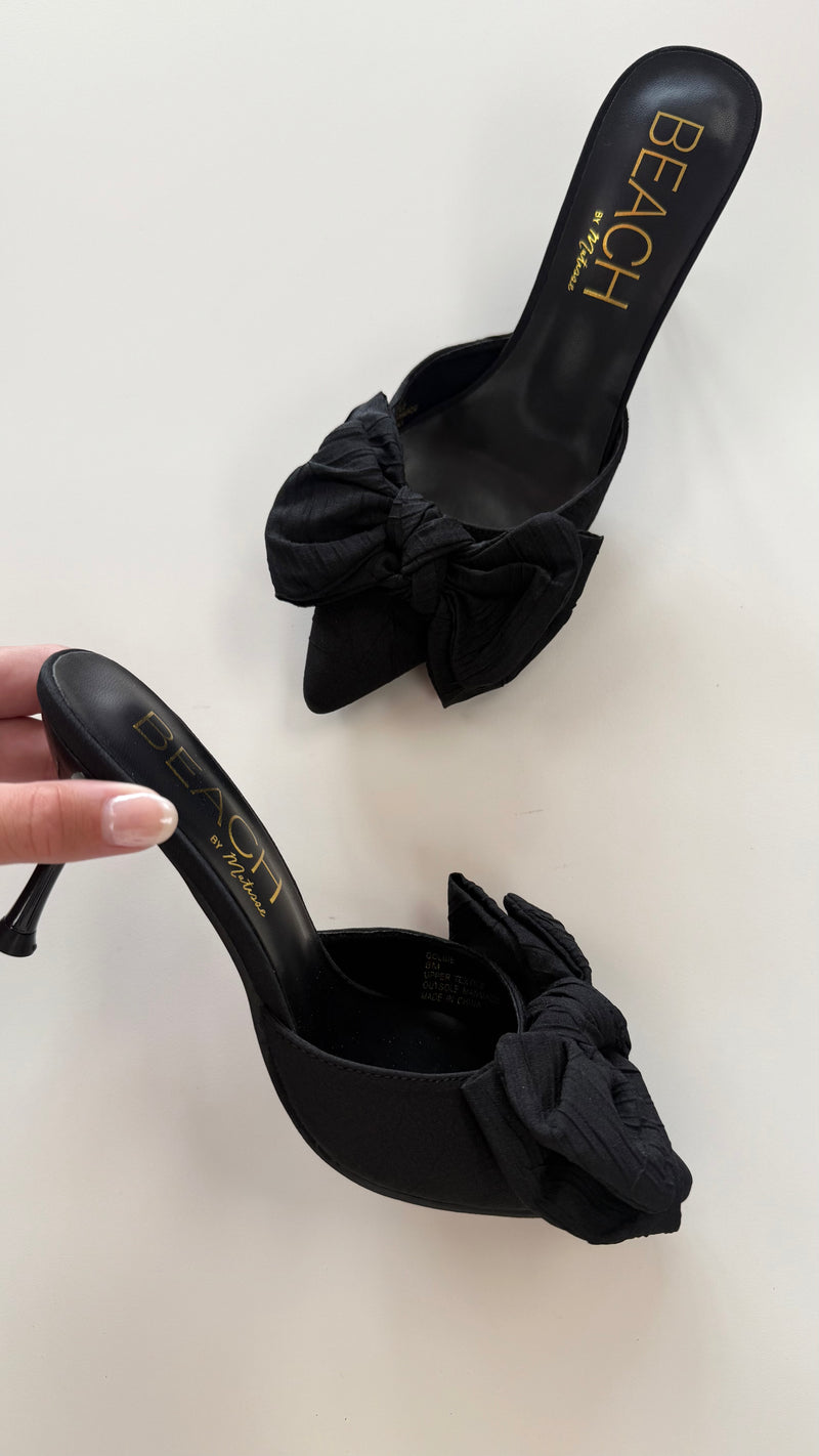 Matisse Goldie Black Bow Heel