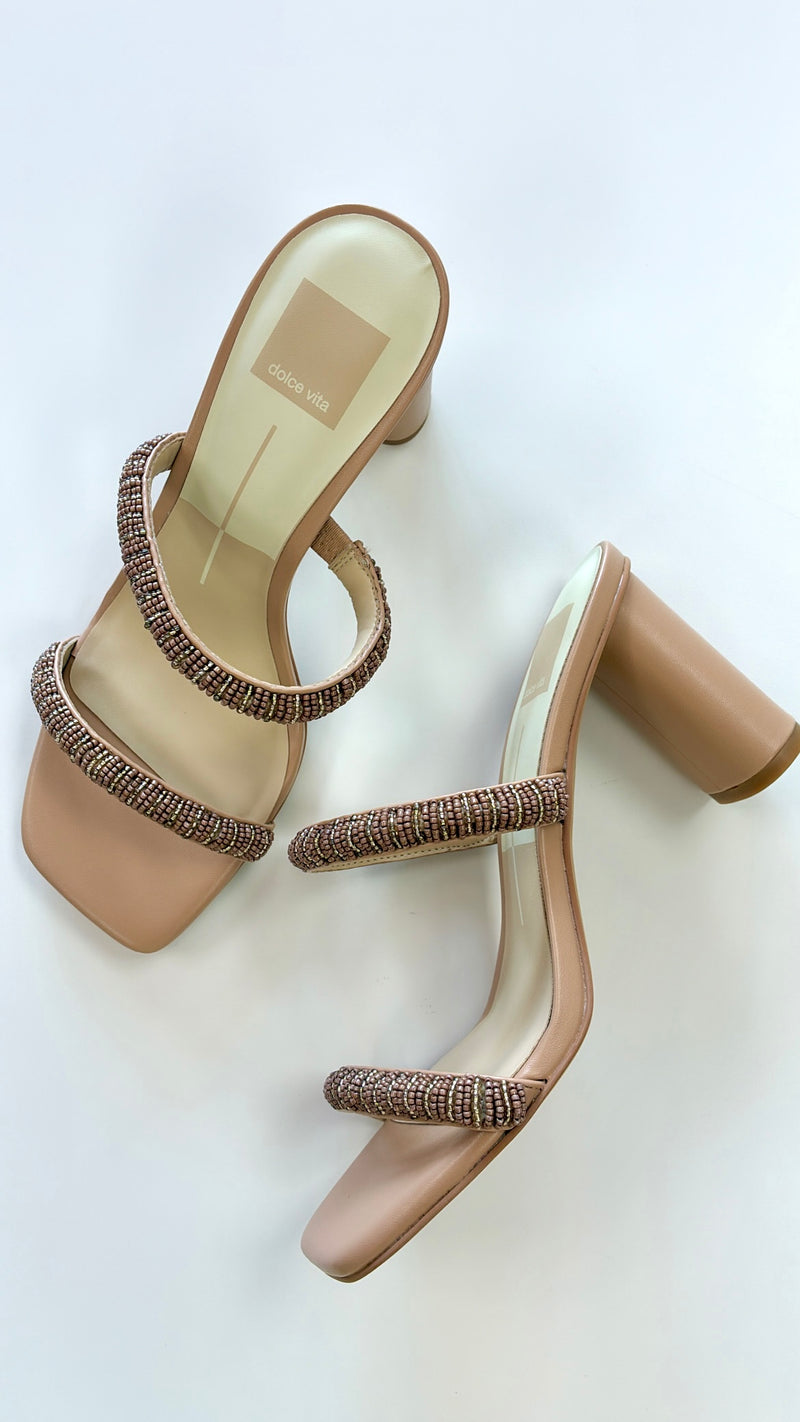 Dolce Vita Nolah Cafe Beads 2 Strap Heel
