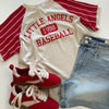 Daydreamer Little Angels Baseball Ringer Tee
