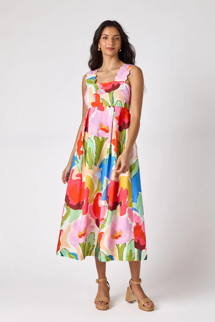 Crosby | Evie Dress in Painted Petals