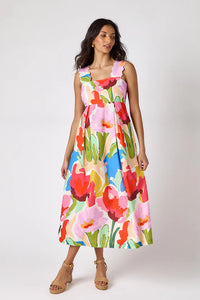 Crosby | Evie Dress in Painted Petals