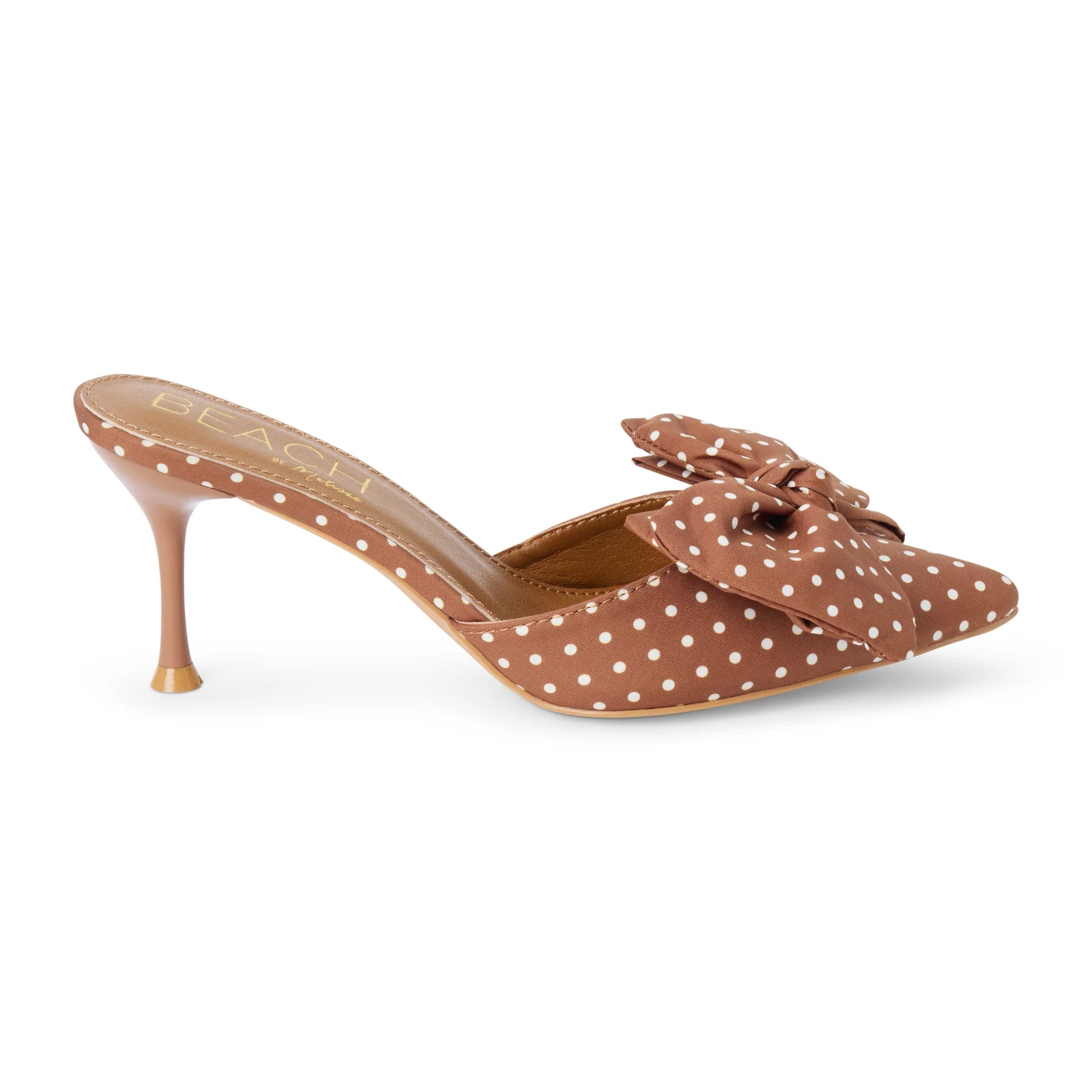 Matisse | Goldie Brown Dot Heel