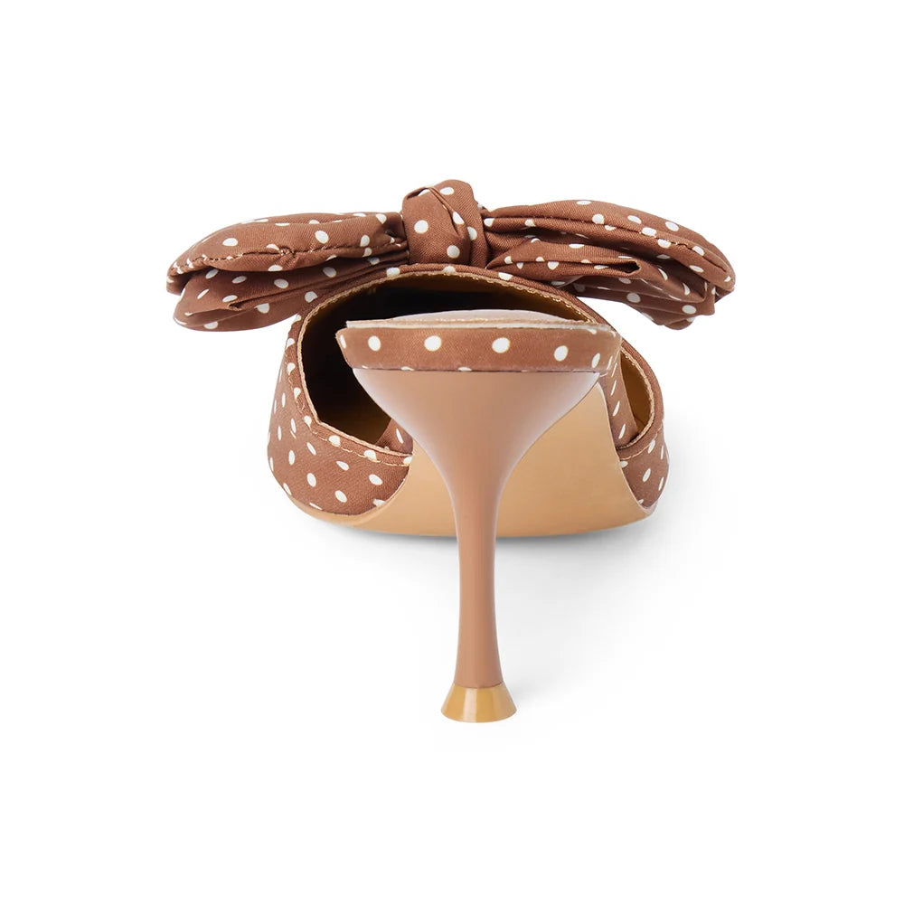 Matisse | Goldie Brown Dot Heel