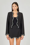 Endless Rose Black jewel Trim Jacket