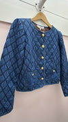Karlie Blue Denim Stitch Novelty Jacket