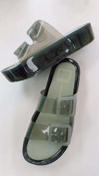 Dolce Vita Olive Vinyl Platform