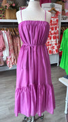 ASTR Elisha Magenta Dress