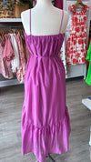 ASTR Elisha Magenta Dress