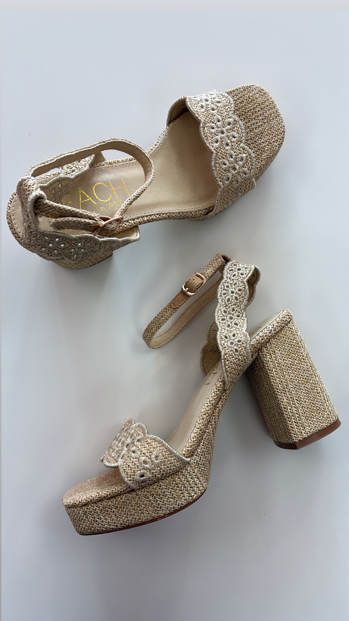 Matisse | Maiden Platform Sandal in Natural