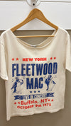 Daydreamer Fleetwood Mac Off Shoulder Rocker Tee (1 MEDIUM)