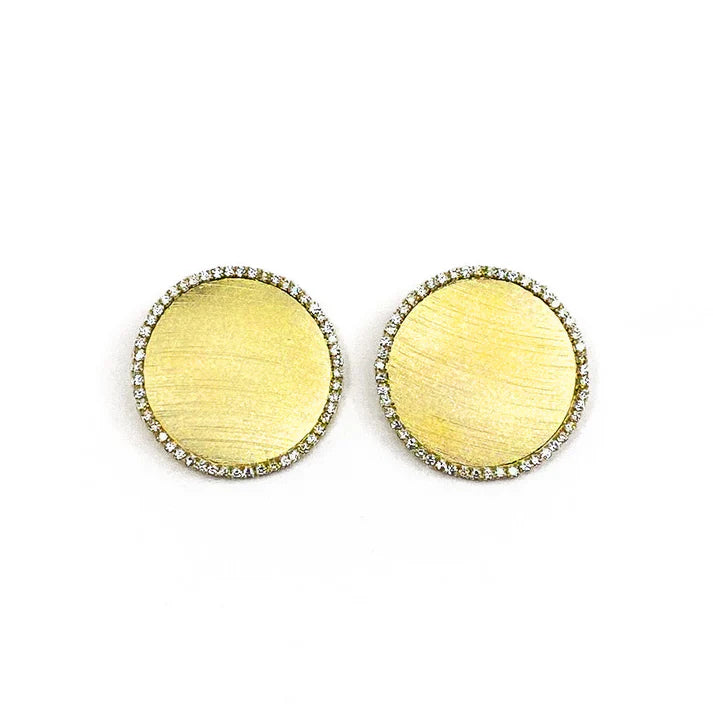 Sheila Fajl Verena Gold Studs