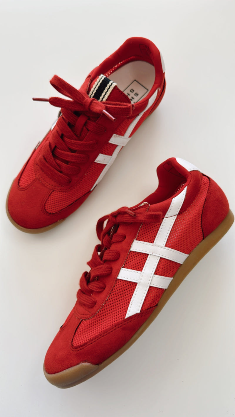 Shushop Red Sedona Sneaker