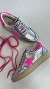 Vintage Havana Denisse Pink Star Metallic Sneakers (SIZE 8)