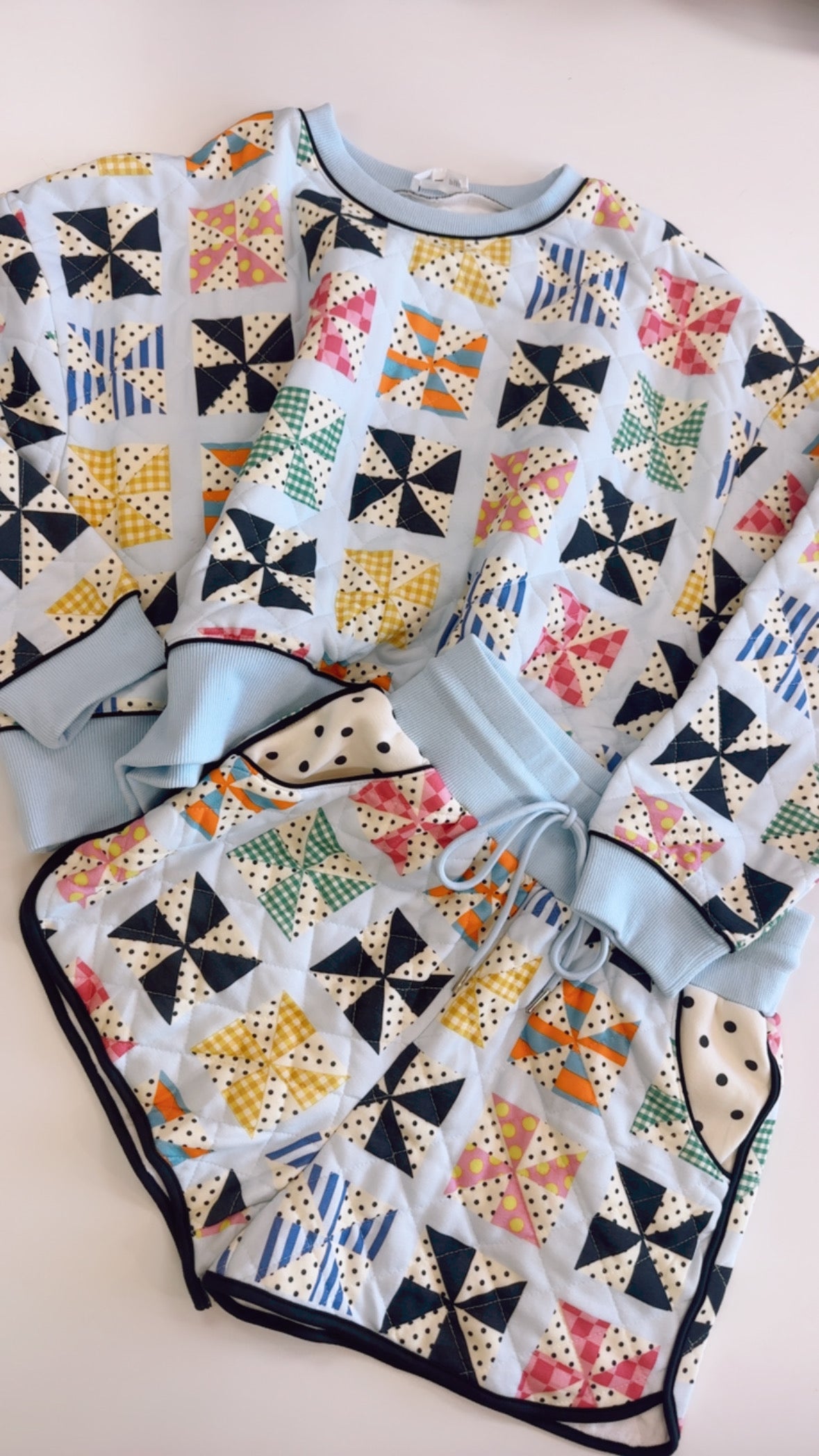 Poppy + Pine | Kaleidoscope Sweat Set