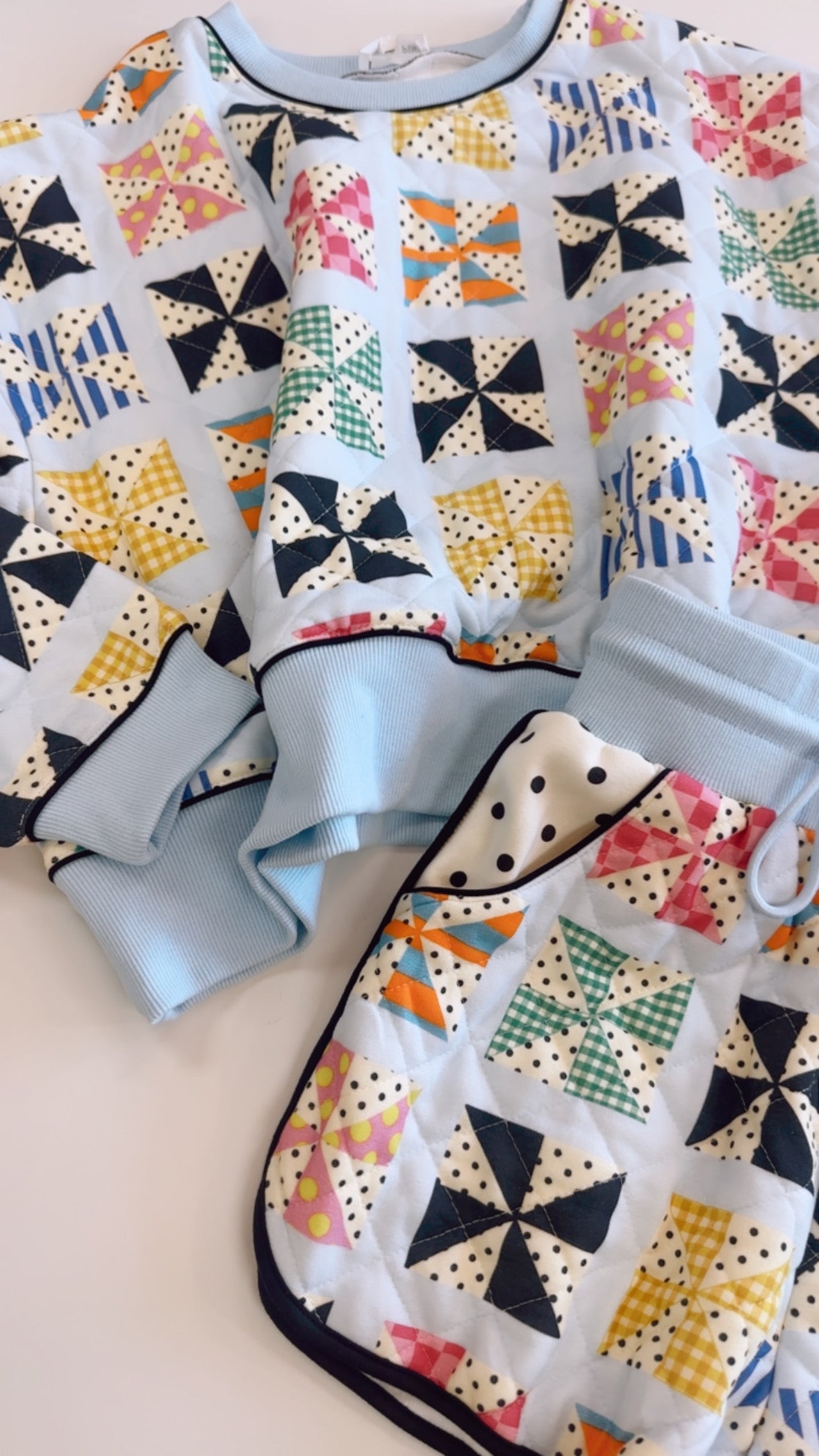 Poppy + Pine | Kaleidoscope Sweat Set