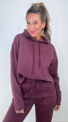 Dear John Plum Berry Hoodie Jogger Set