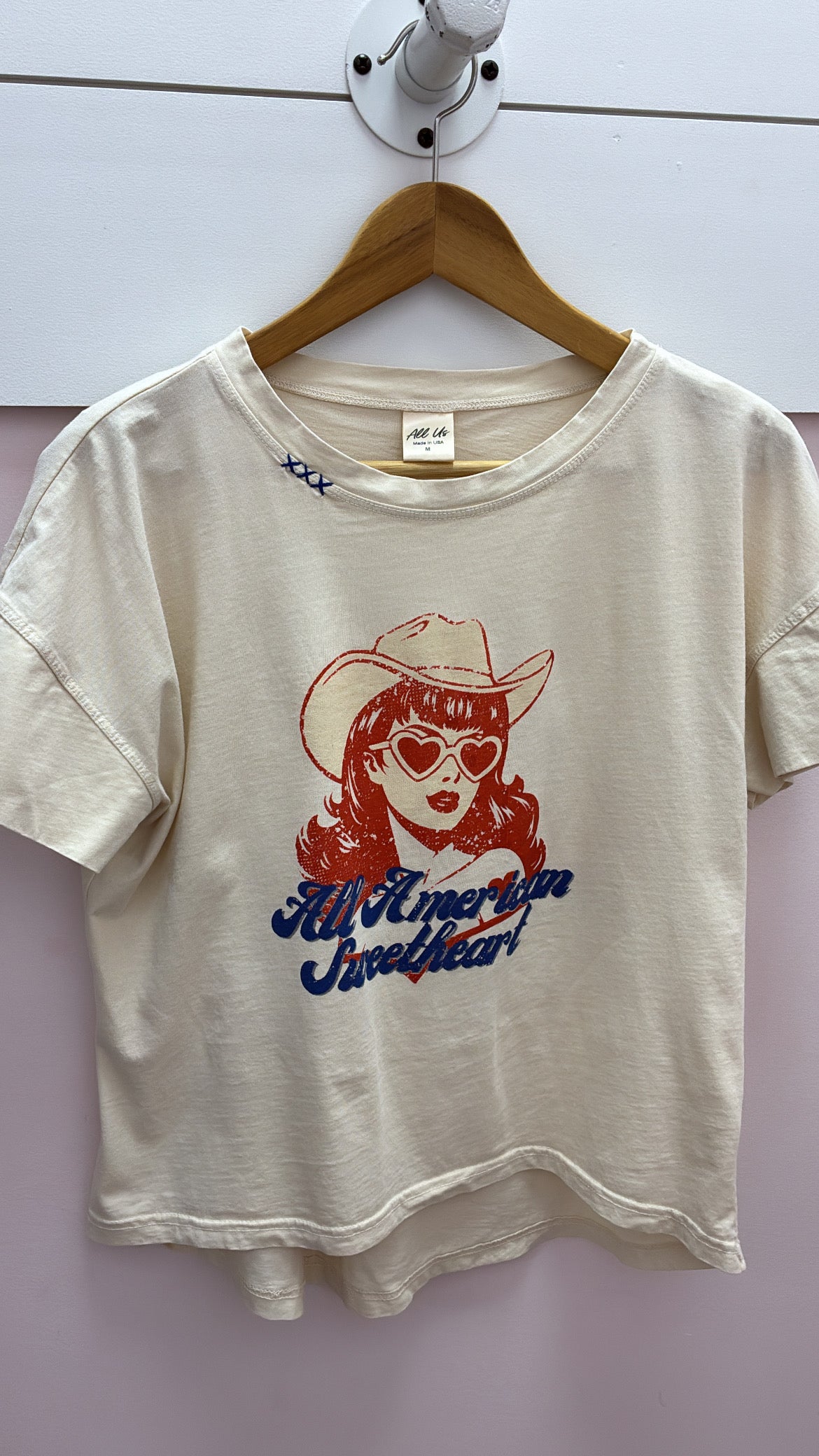 All American Sweetheart Tee (1 XL)