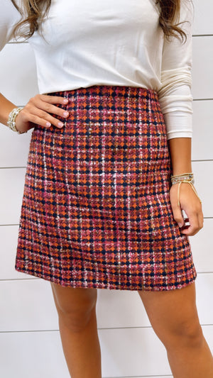 High Waisted Mini Skirt