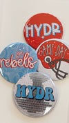 Ole Miss 3 inch Gameday Buttons