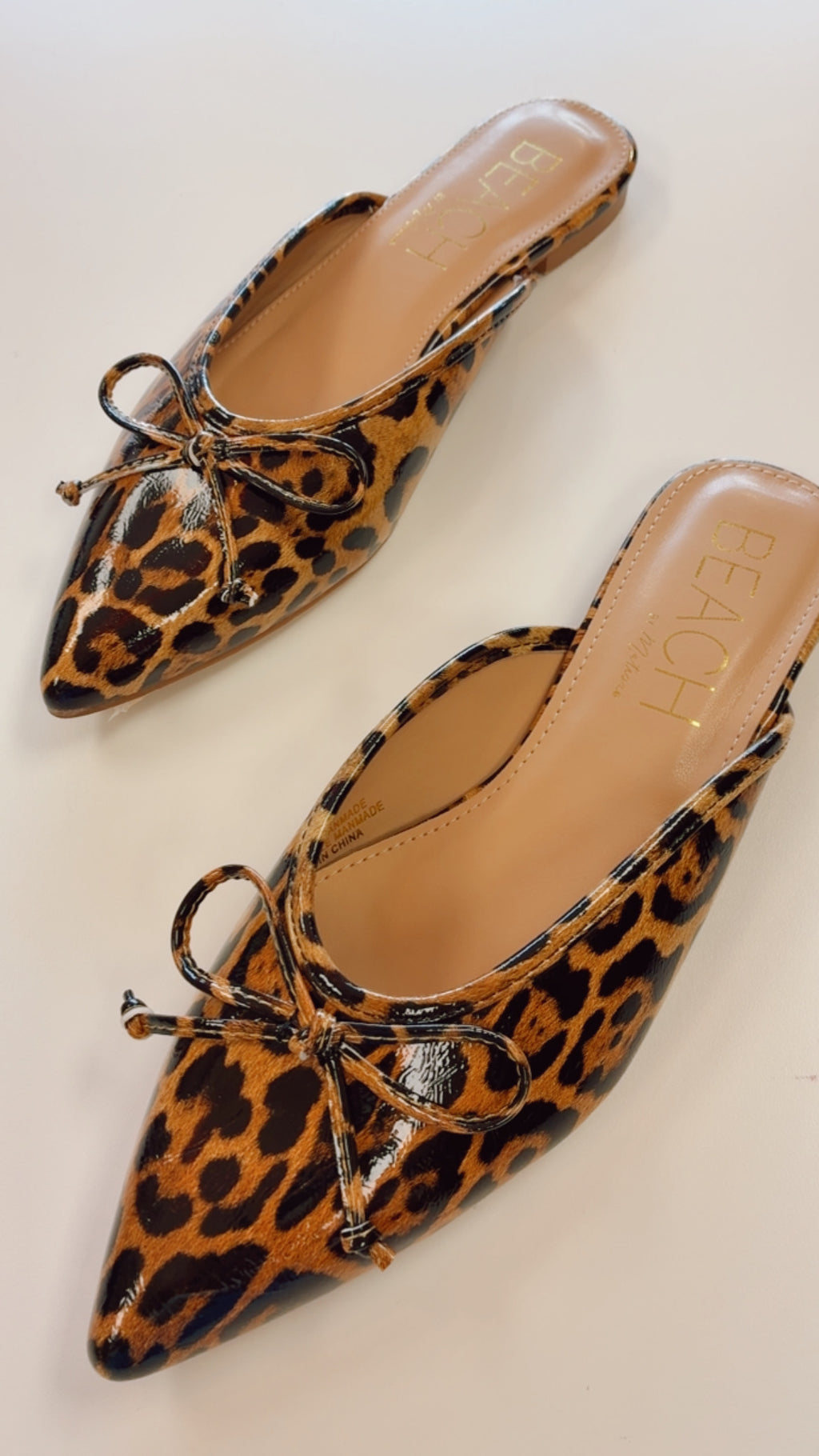 Matisse Reggie Leopard Slide