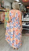 Multi Floral Daytime Bloom Maxi
