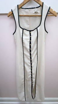 Zoe + Claire |  Natural Piping Maxi