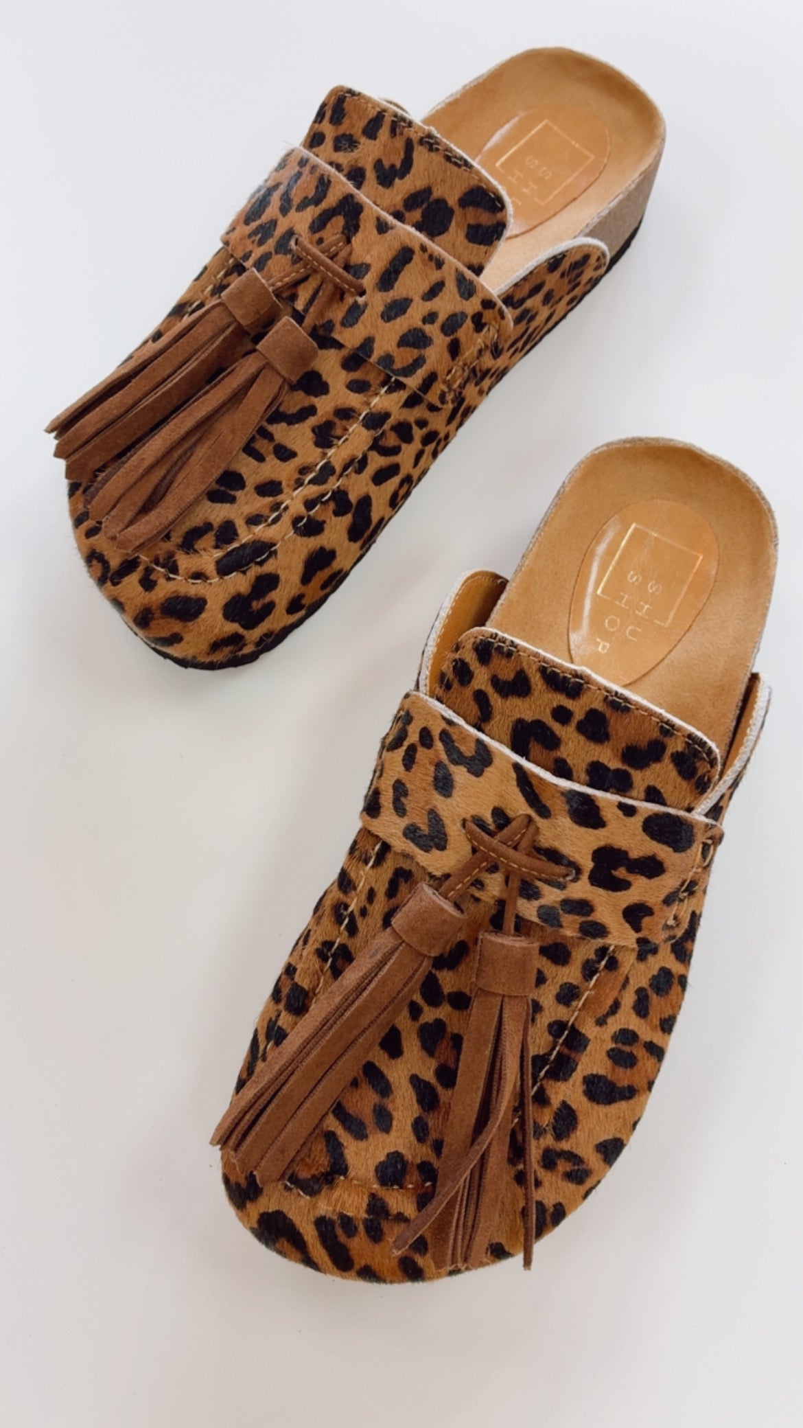 ShuShop | Leopard Hair Ariana Slide