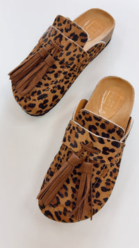 ShuShop | Leopard Hair Ariana Slide