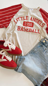 Daydreamer Little Angels Baseball Ringer Tee
