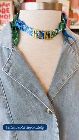 Customizable Green Tone Scarves