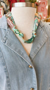 Customizable Green Tone Scarves