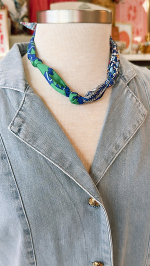 Customizable Green Tone Scarves